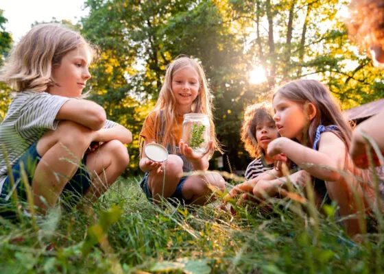 Colonies de vacances a l'école de la nature vue 2
