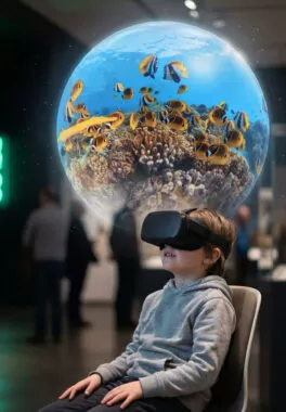 expérience realité virtuelle ocean 8