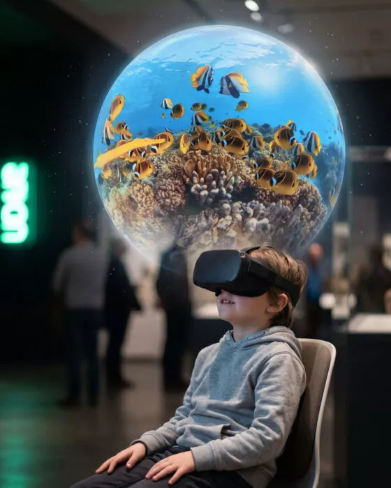 expérience realité virtuelle ocean 8